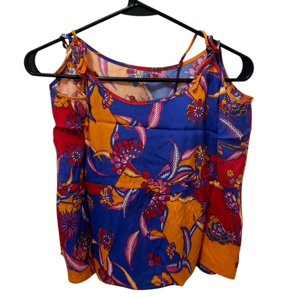 ModCloth Bohemia Bound Peplum Tank Size Medium - Picture 2 of 5